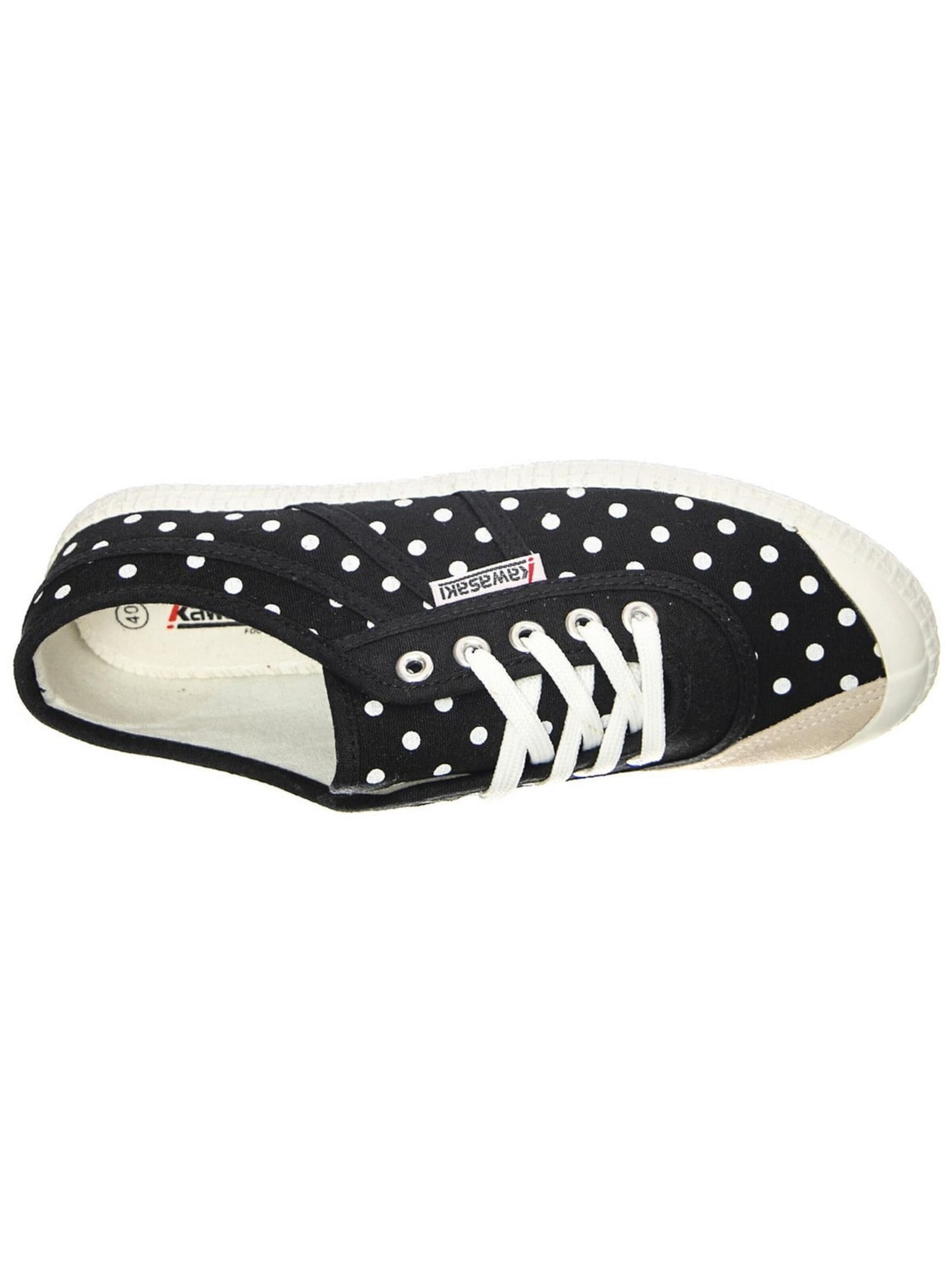 Scarpa stringata sportiva 'Polka 202421' di KAWASAKI in nero