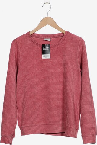 ONLY Sweatshirt & Zip-Up Hoodie in L in Pink: front