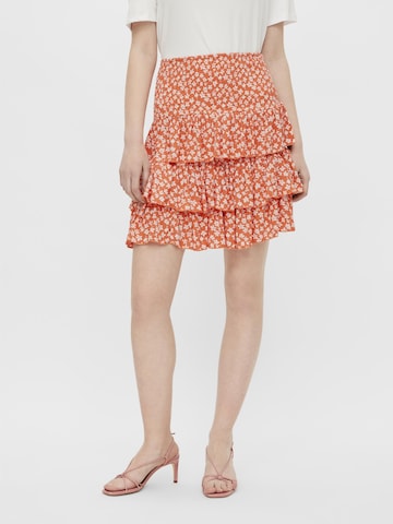 Y.A.S Skirt 'Lura' in Orange: front