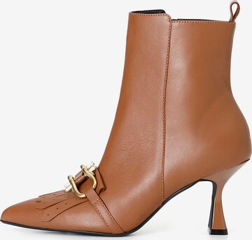 Stivaletto di CAFè NOIR in marrone: frontale