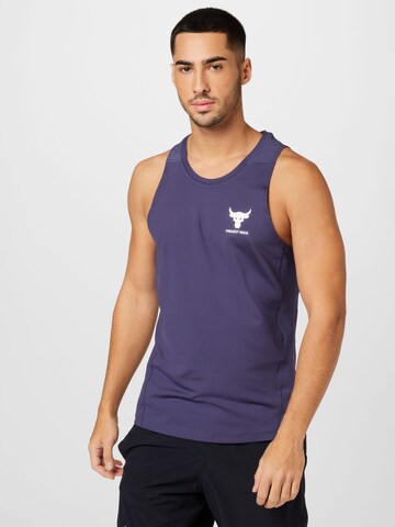 UNDER ARMOUR - Camiseta funcional en lila: frente