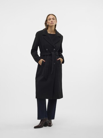 VERO MODA Vinterfrakke 'NORR' i sort: forside