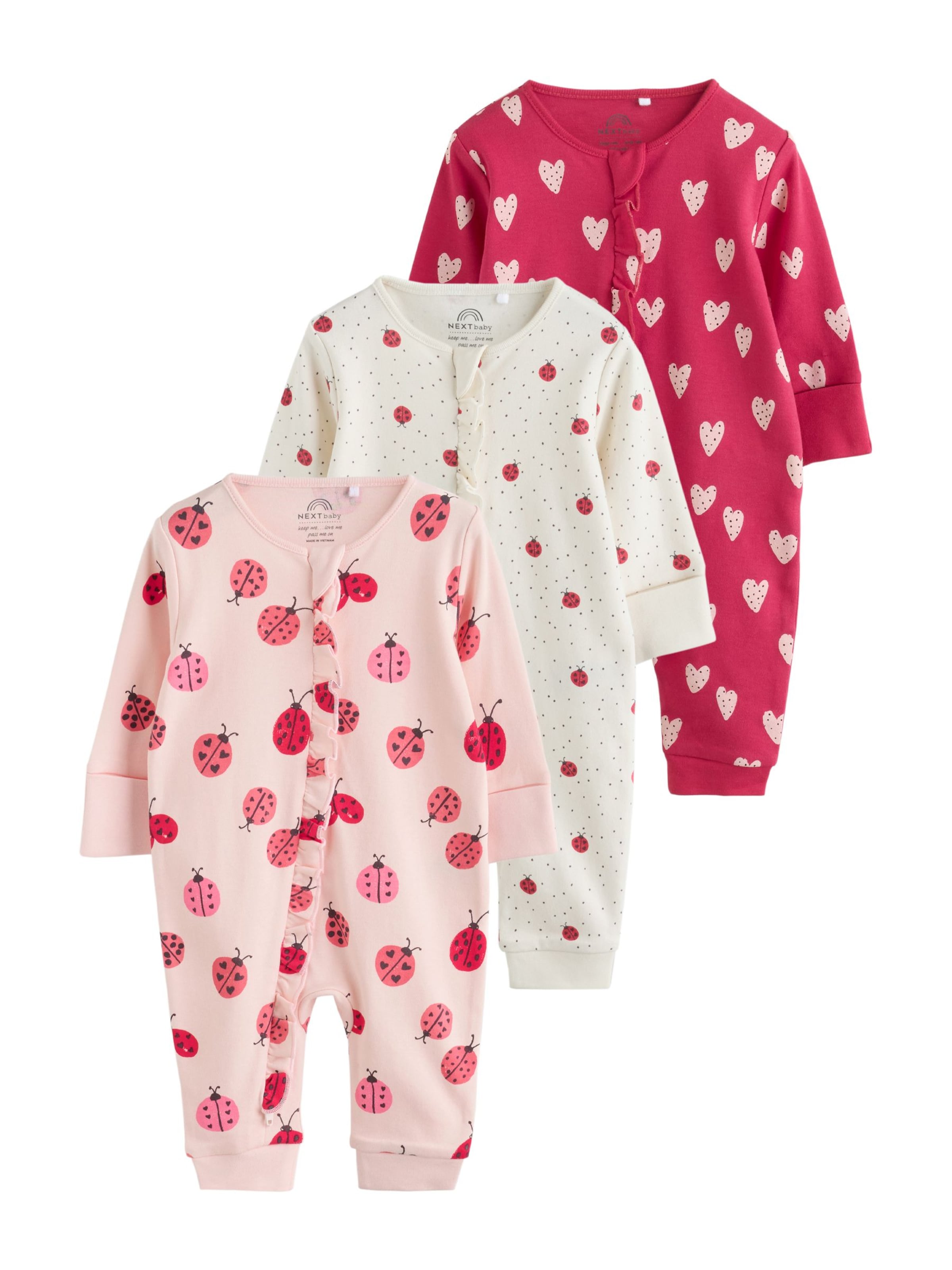 Next Pajamas in Pink: front