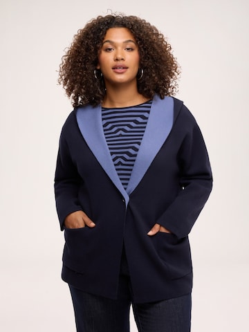 Fiorella Rubino Between-seasons coat in Blue
