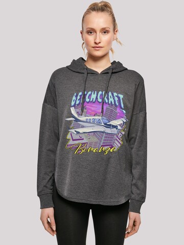 F4NT4STIC Sweatshirt 'Beech Skyline' in Grau: predná strana