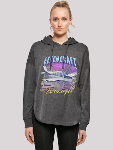 F4NT4STIC Sweatshirt 'Beech Skyline' in Grijs: voorkant