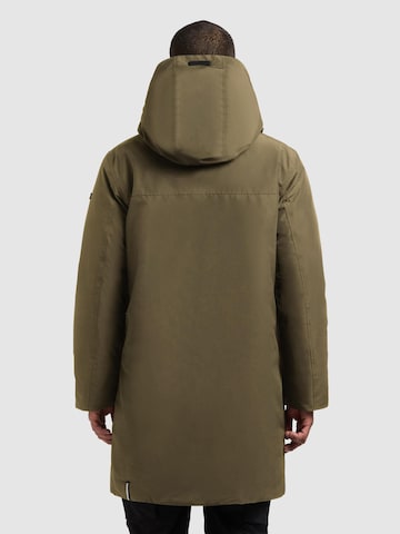 Cappotto invernale 'Fogg' di khujo in verde
