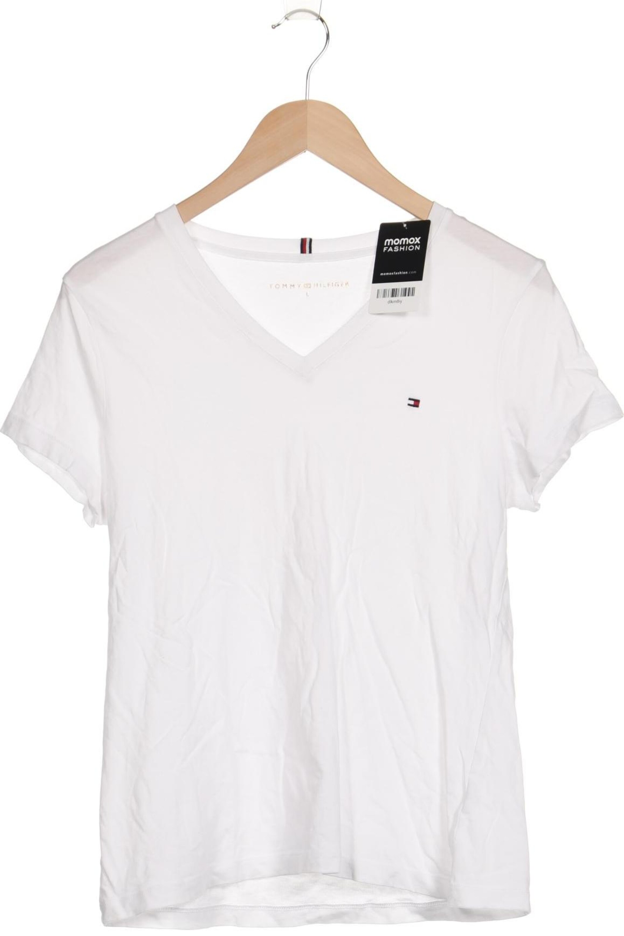 TOMMY HILFIGER Top & Shirt in L in White: front