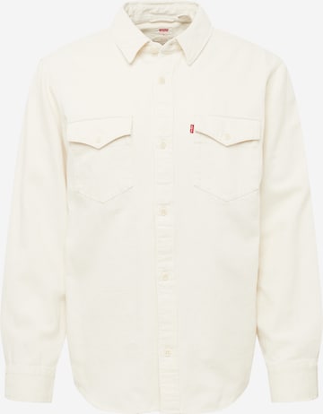 LEVI'S ® Comfort fit Button Up Shirt 'Relaxed Fit Western' in Beige: front