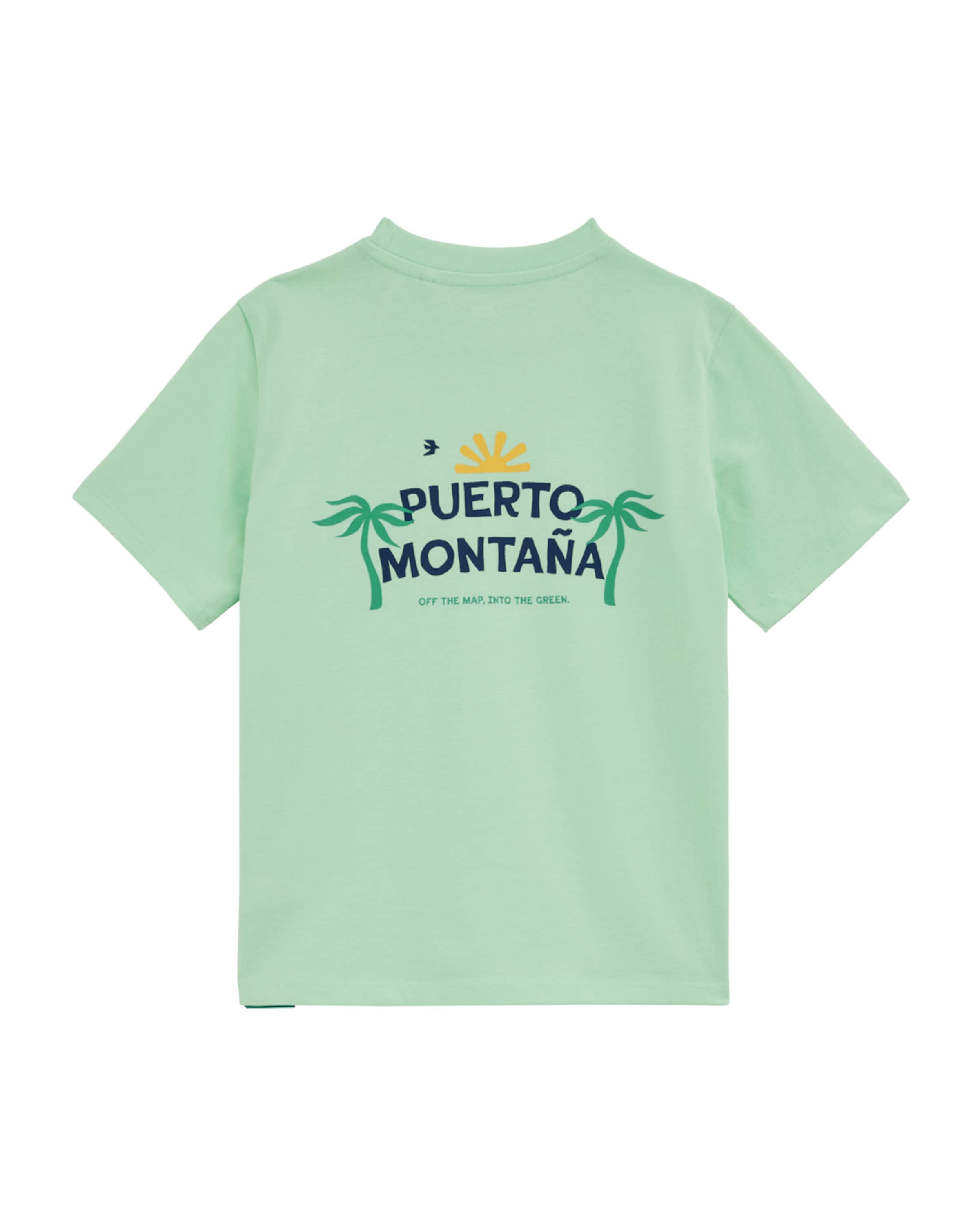 WE Fashion Тениска в зелено