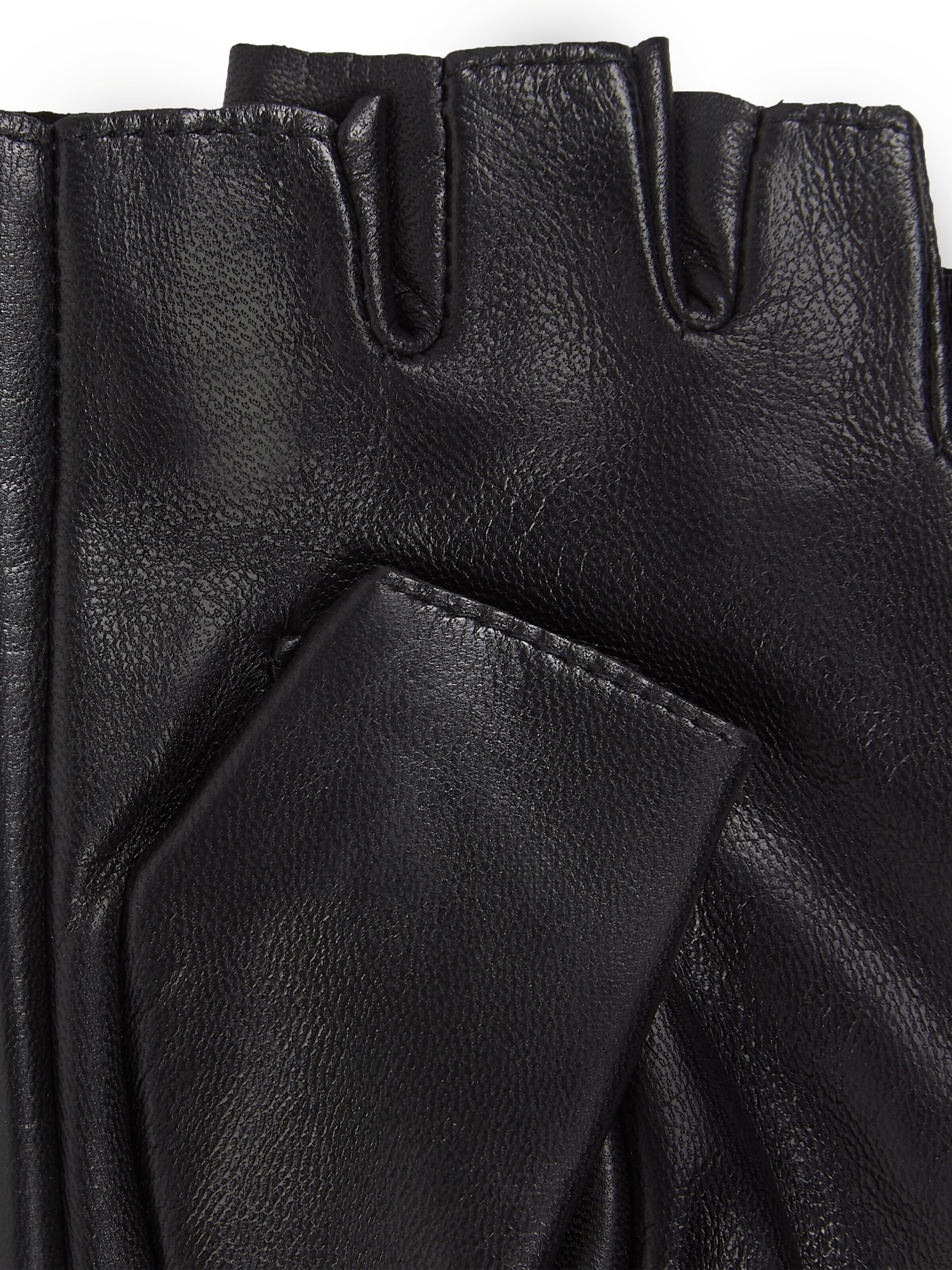 Karl Lagerfeld Rukavice bez prstov - Čierna