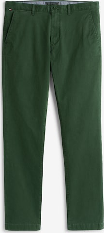 regular Pantaloni chino 'DENTON ESSENTIAL' di TOMMY HILFIGER in verde: frontale
