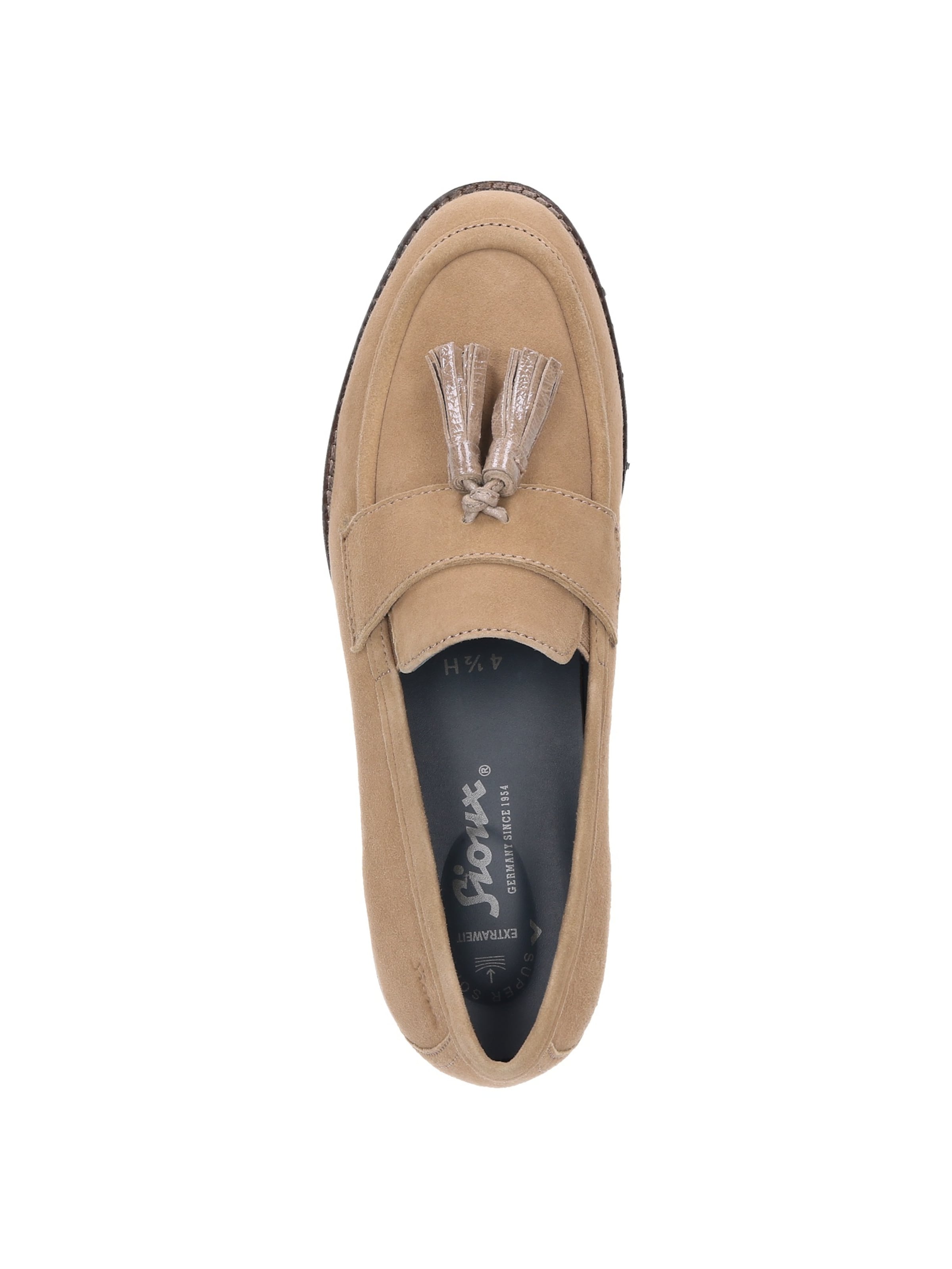 SIOUX Instappers ' Meredith-758-H ' in Beige