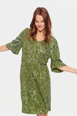 SAINT TROPEZ Dress 'Reyana' in Green