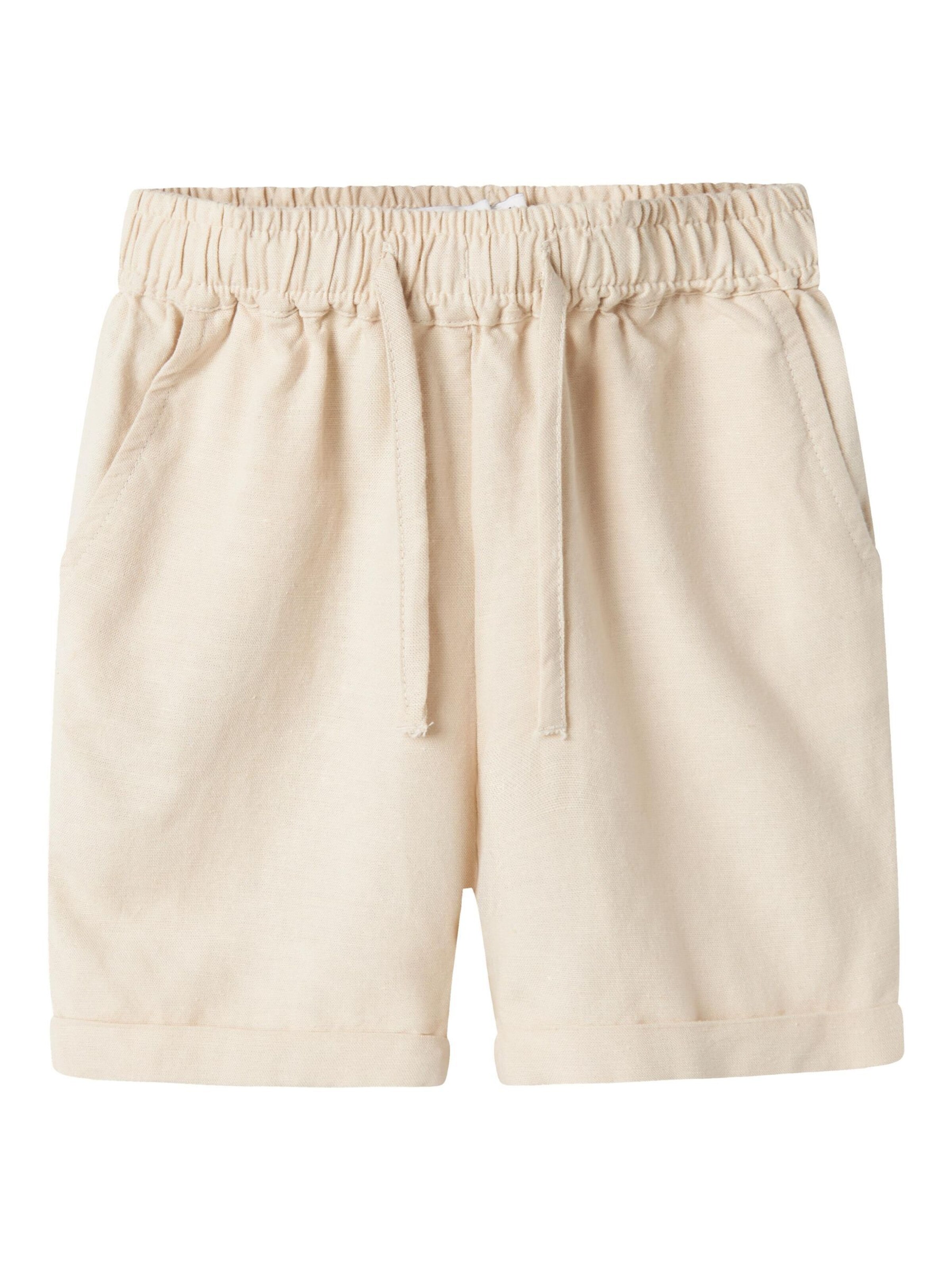 NAME IT Loosefit Broek in Beige: voorkant