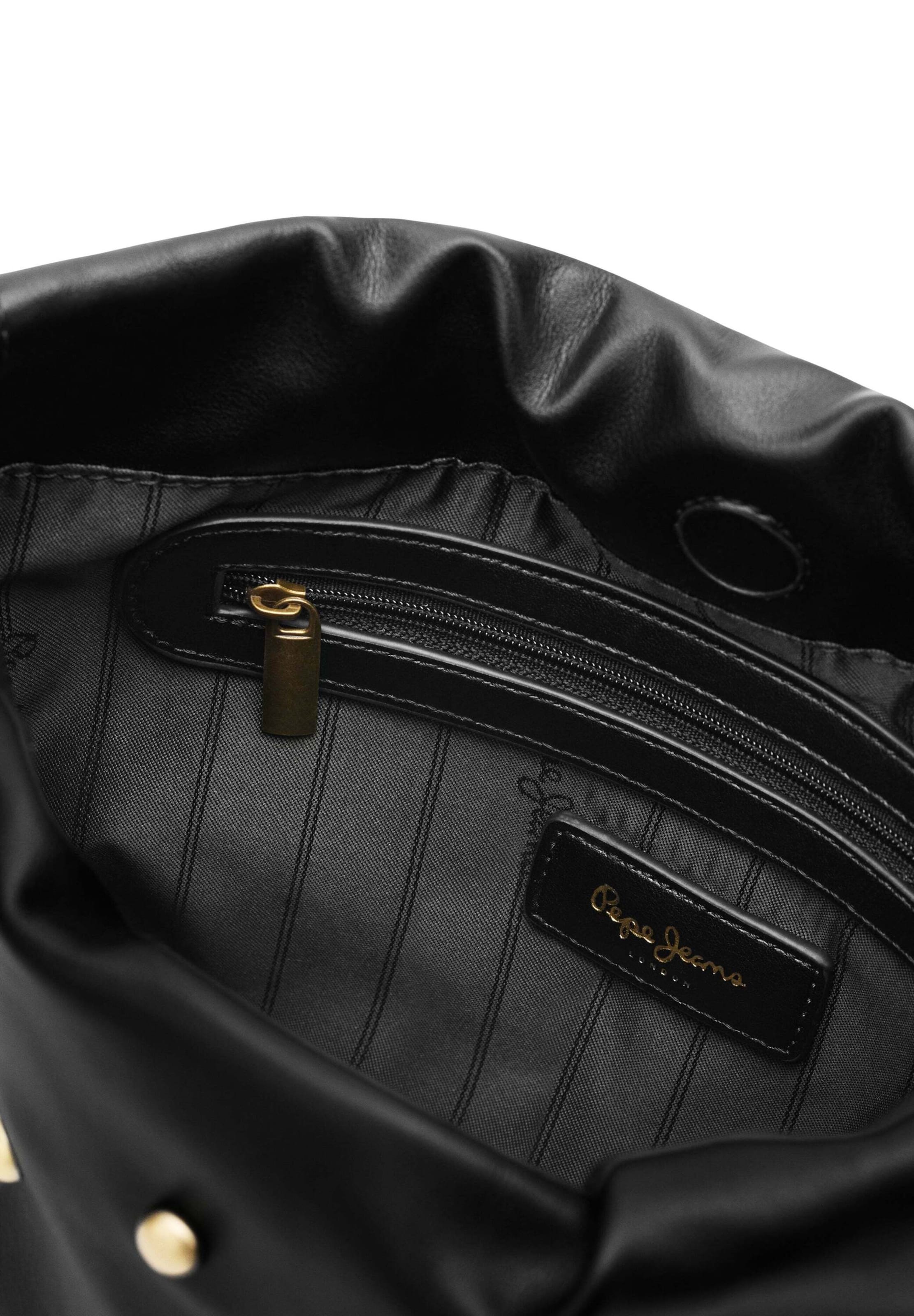 Pepe Jeans - Bolso saco 'Ilenia' en negro
