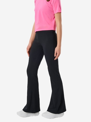 SWEDEMOUNT Bootcut Sportbroek 'Core' in Zwart