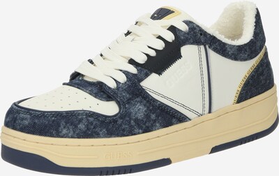 Sneaker low 'ANCONA I' GUESS pe crem / albastru marin / opal, Vizualizare produs