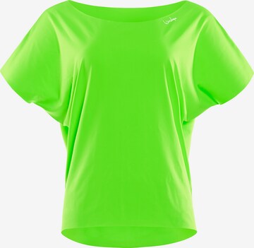 Maglia funzionale 'DT101' di Winshape in verde: frontale