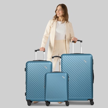Ensemble de bagages 'Paradise 2.0' CHECK.IN en bleu