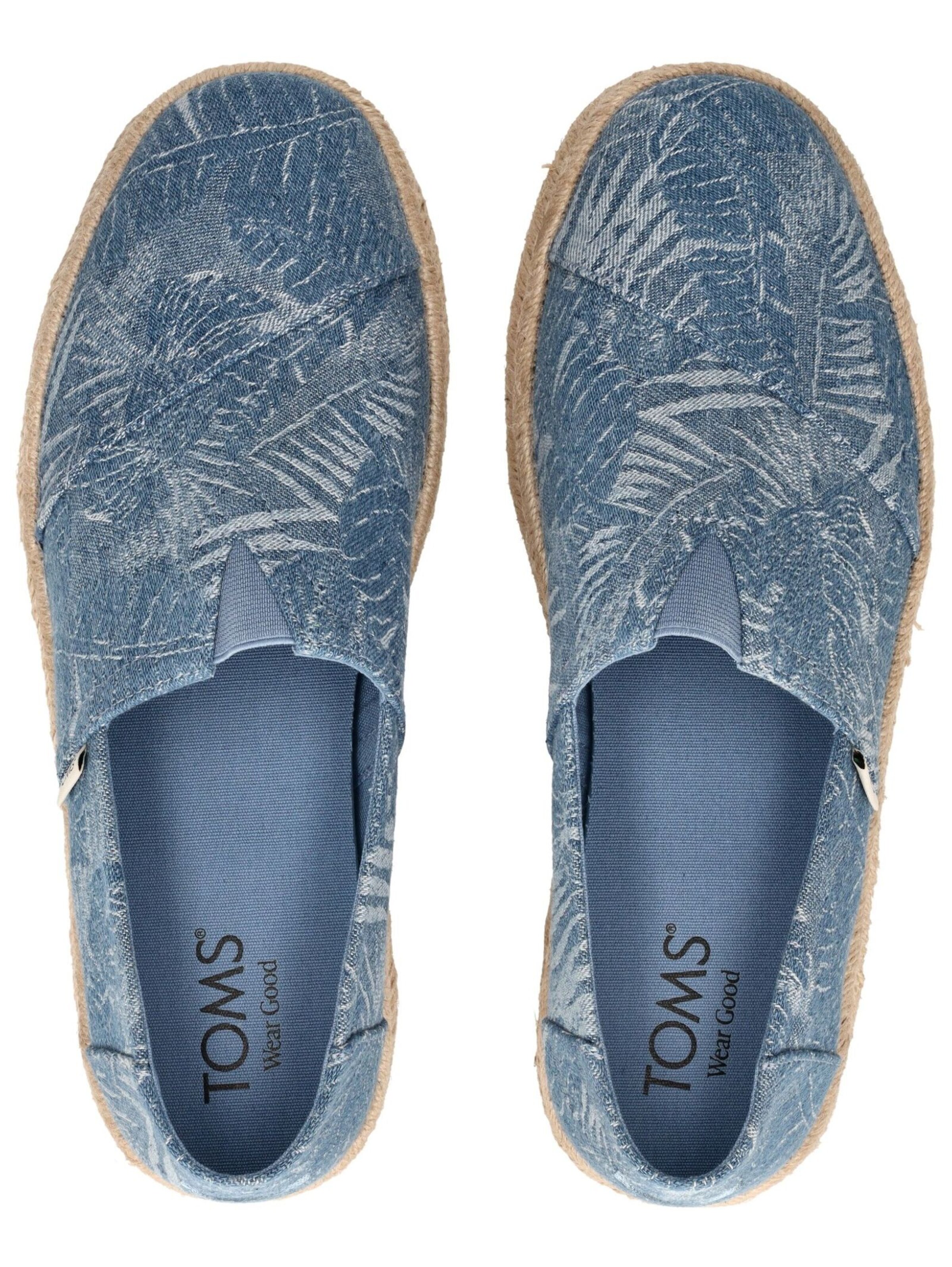 Espadrilles 'Alpargata Rope 2.0' TOMS en bleu