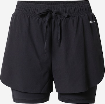 Champion Authentic Athletic Apparel Sportovní kalhoty – černá: přední strana
