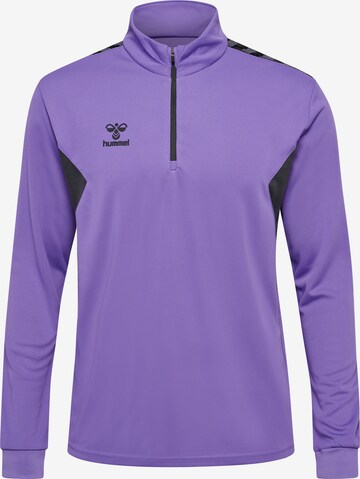 Hummel Sportsweatshirt 'AUTHENTIC ' in Lila: voorkant