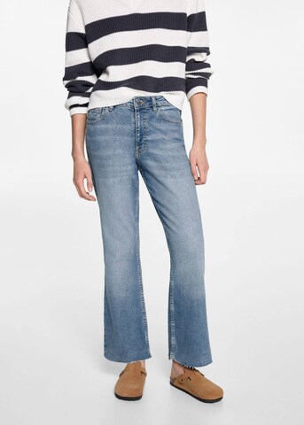 MANGO TEEN Flared Jeans in Blau: Vorderseite
