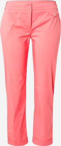 PATRIZIA PEPE Regular Chino Pants in Red: front