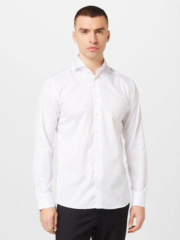 ETON - Ajuste estrecho Camisa de negocios en blanco: frente