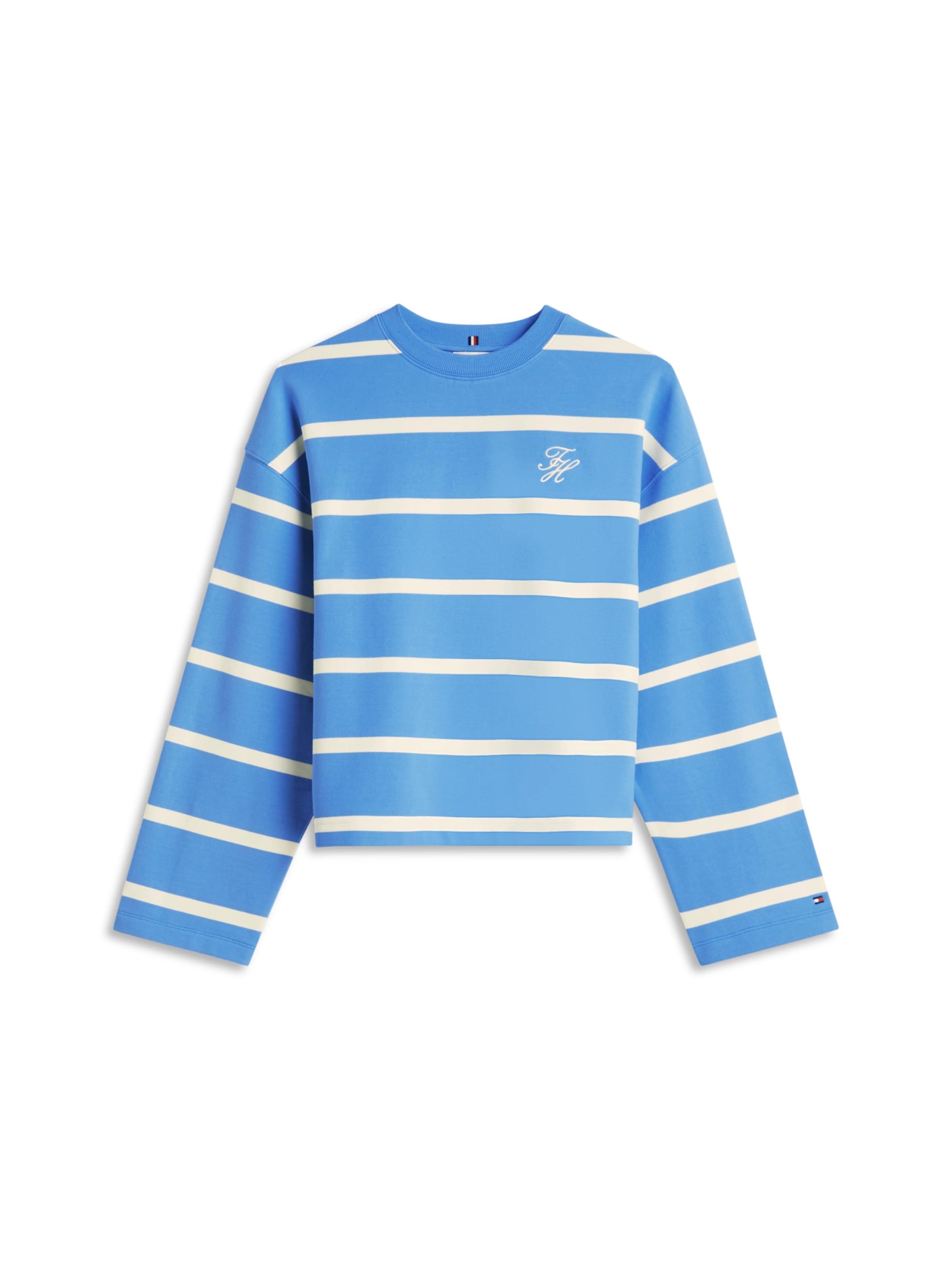 TOMMY HILFIGER Sweatshirt in Blau: Vorderseite
