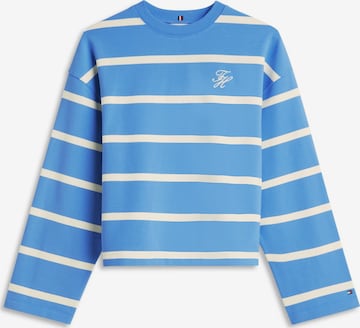 TOMMY HILFIGER Суичър в синьо: отпред