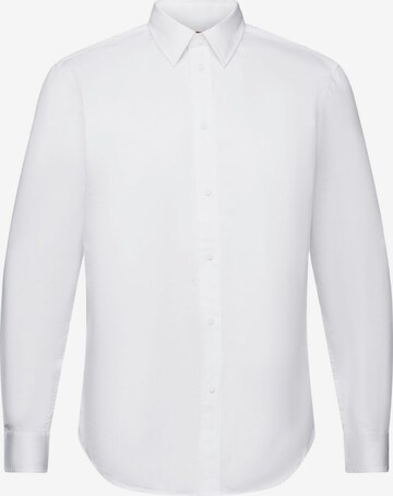 Coupe regular Chemise ESPRIT en blanc : devant