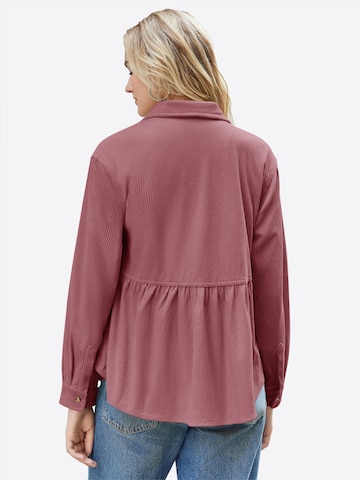 Imily Bela Демисезонная куртка в Ярко-розовый: сзади