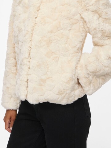 VILA Between-season jacket 'DORTE' in Beige