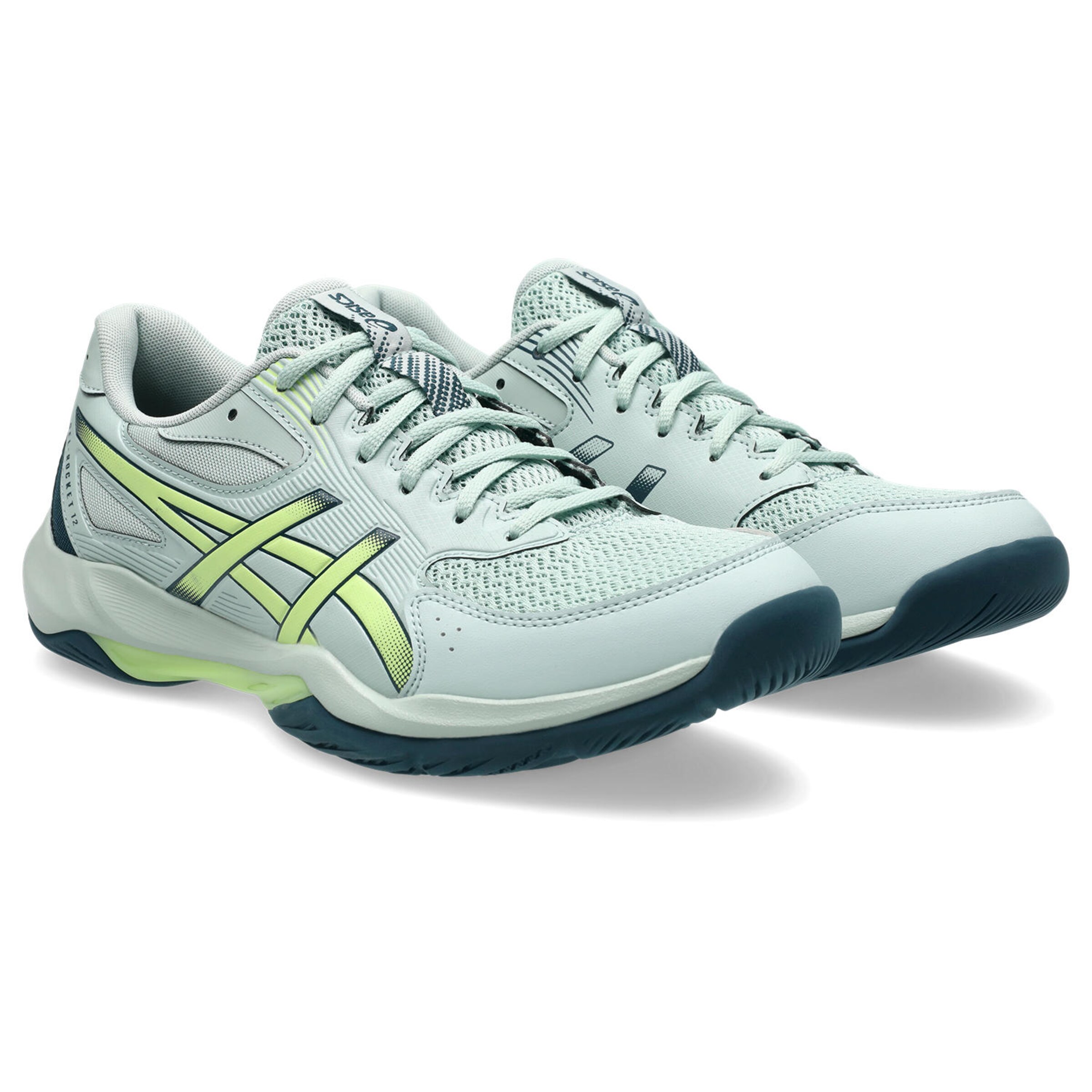 ASICS Athletic Shoes in Green