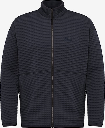 mėlyna JACK WOLFSKIN Sportinė striukė 'MOGARI': priekis