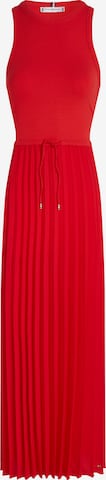 Robe TOMMY HILFIGER en rouge : devant