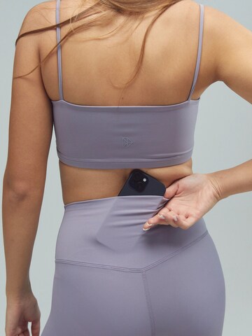 DRILLS Apparel Skinny Leggings 'ACTIVE' in Purple