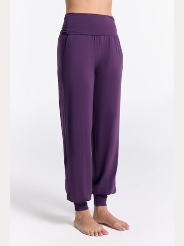 True North Loose fit Pants 'Yogahose' in Purple