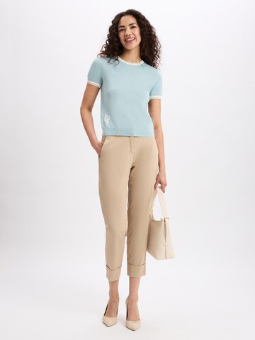 Cambio Regular Chino 'Krystal' in Beige