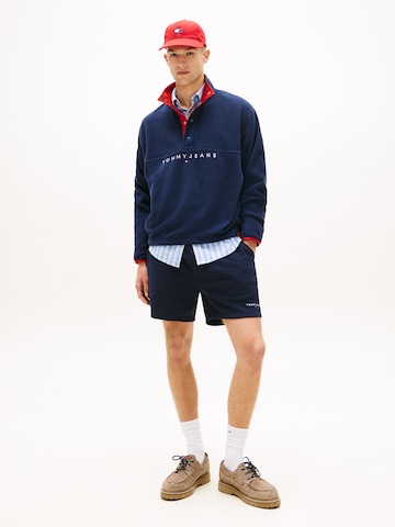 Tommy Jeans Loosefit Broek in Blauw