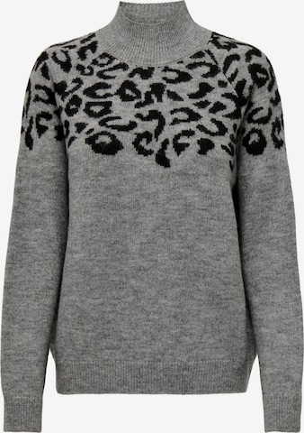 JDY Sweater 'HARMONY' in Grey: front