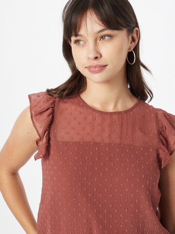 ABOUT YOU Shirt 'Polly' (GRS) in Rot
