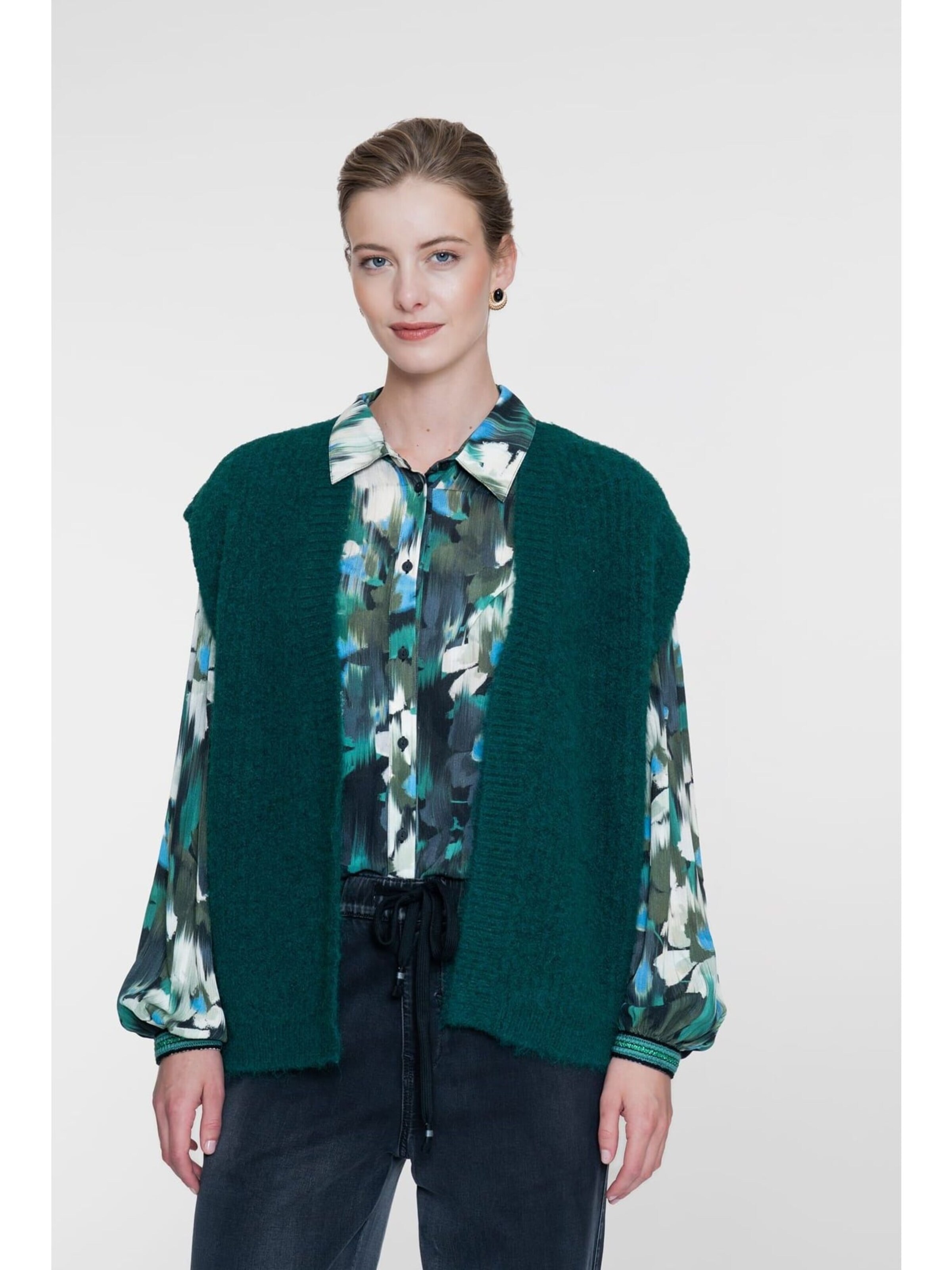 Geisha Blouse in Groen