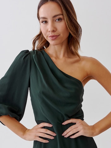 Robe 'CIARA' Tussah en vert