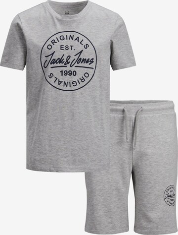 Jack & Jones Junior Set 'MORE' in Grijs: voorkant