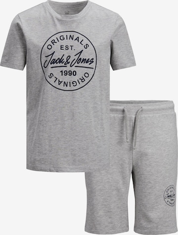 Set 'MORE' de la Jack & Jones Junior pe gri: față