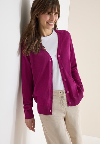 CECIL Knit Cardigan in Pink: front