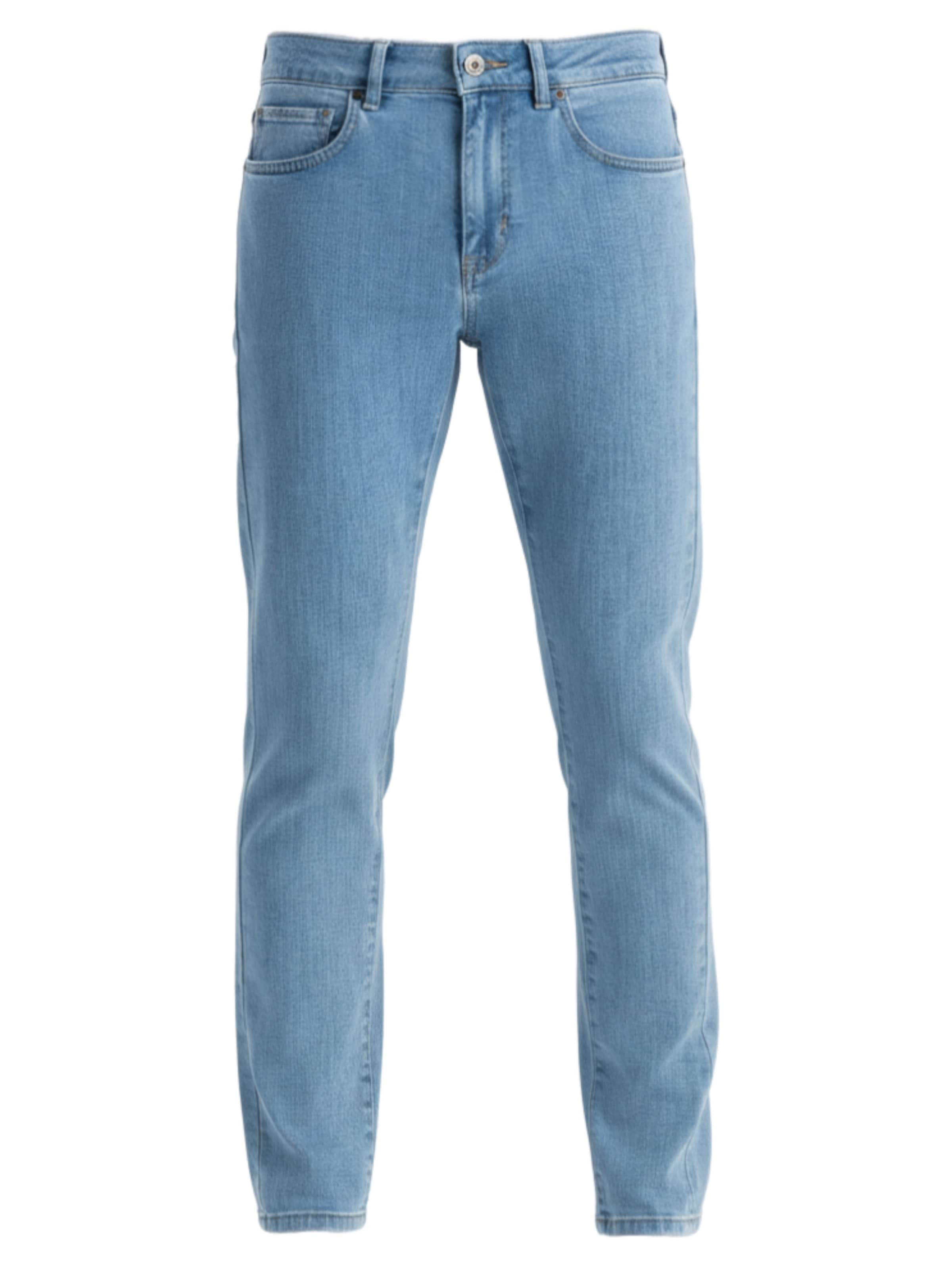 Ombre Jeans in de kleur Lichtblauw, Productweergave